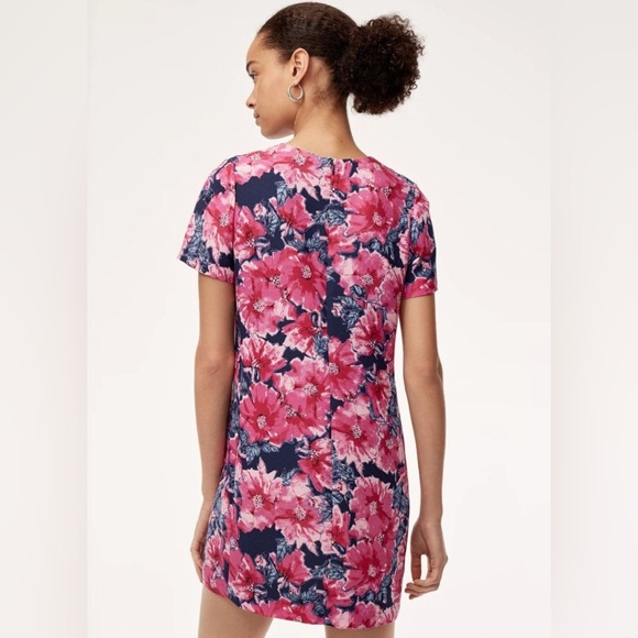 Aritzia Babaton Patricio Short Sleeve Floral Sheath Dress - Picture 3 of 7